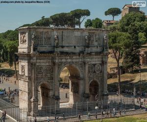 пазл Триумфальная арка Константина, Рим